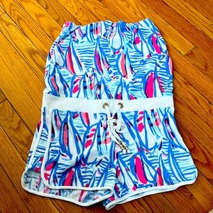 Lilly Pulitzer strapless romper